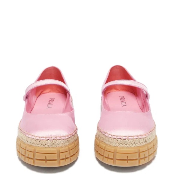 Prada Satin platform Mary Jane flats NWT - Picture 2 of 10